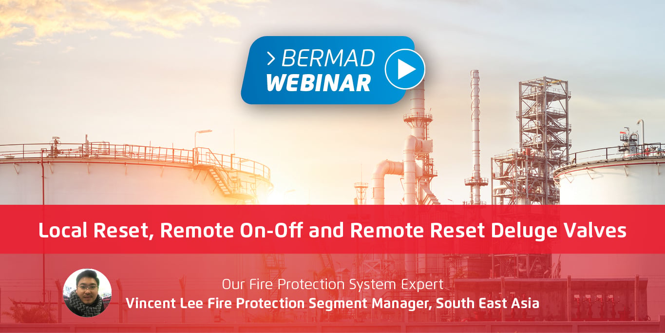 Local Reset, Remote On-Off and Remote Reset Deluge Valves