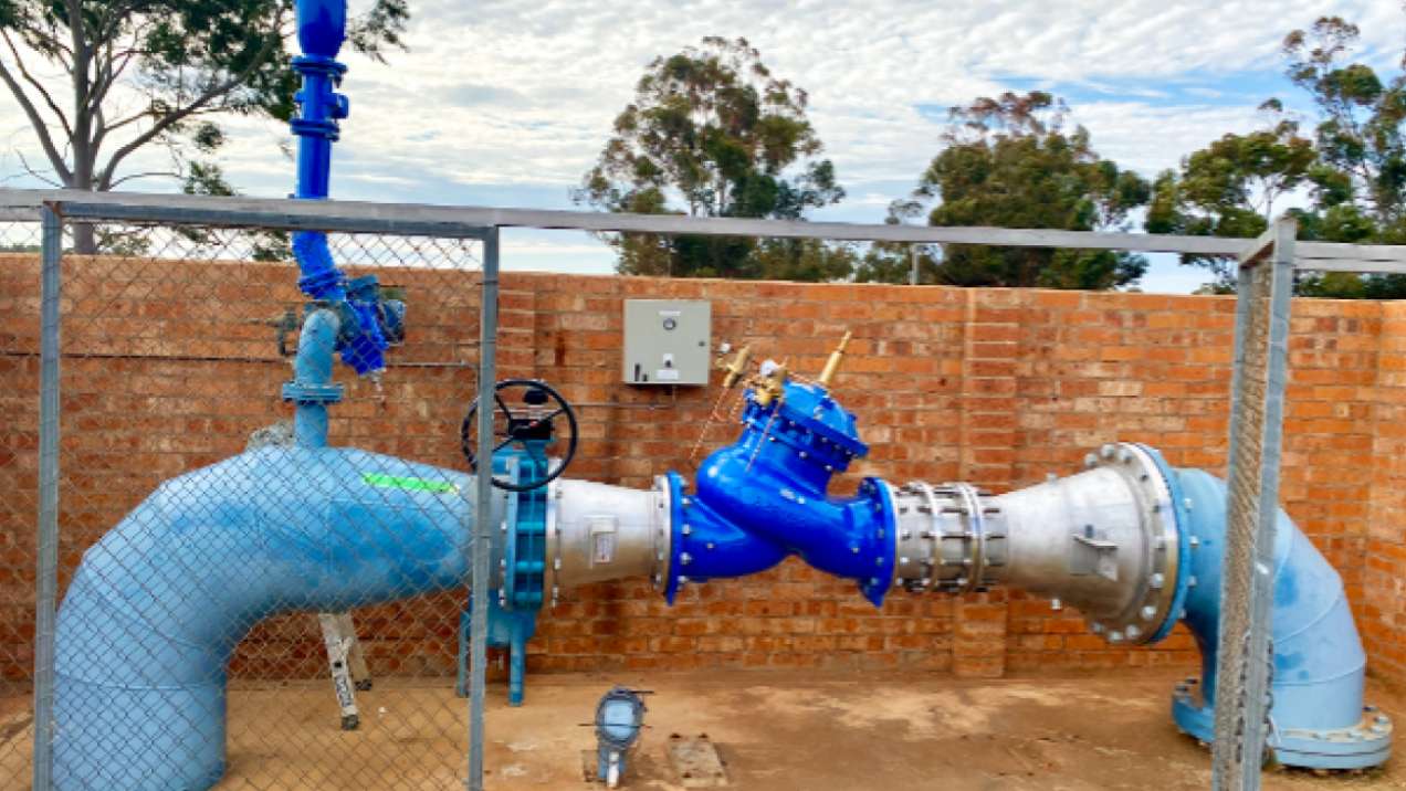 Water Hammer Prevention on Pump Station Power Failure in Griffith, New South Wales