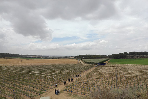 Fornecimento de água para terras agrícolas produtivas