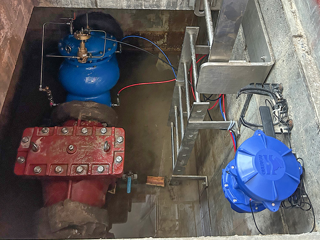 BERMAD pressure management installation
